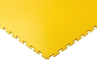 Picture of PVC Link-Tile Anti-Slip Mat - Yellow - 500mm x 500mm - [WWM-11200-05005007-YLNA] - (LP)