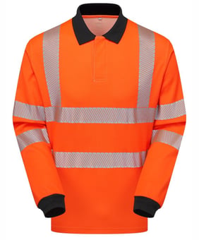 Picture of Pulsar FR & ARC Worklite Polo Shirt - Orange - PR-PRARC23-ORG
