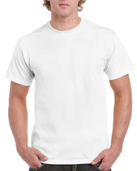 Picture of Gildan 2000 White Ultra Cotton Adult T-Shirt - BT-2000-WHT