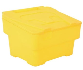 picture of 115 Litre Grit Bin With Hinged Lid - Staple Lock - [SL-WSS0056]