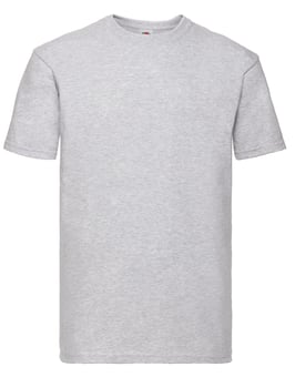 Picture of Fruit Of The Loom Men's Heather Grey Super Premium T-Shirt - BT-61044-HEGR