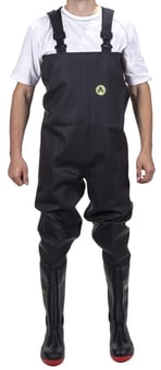 picture of Amblers Danube Chest Black Safety Wader S5 SRA - FS-24875-41140