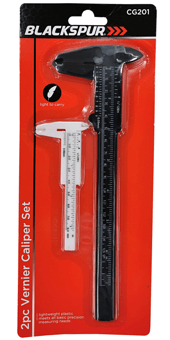 picture of Blackspur 2pc Vernier Caliper Set - [BB-CG201]