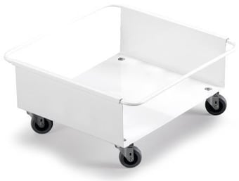 picture of Durable - Durabin Trolley 90 - White - 385 x 395 x 180mm - [DL-1801668010]