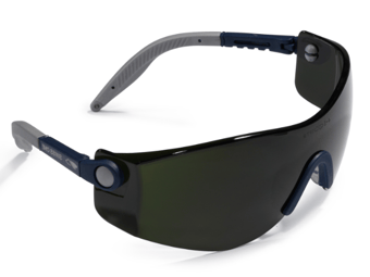 Picture of JSP Swiss One Eurospecs Welding Safety Spectacle Shade 5 - [JS-1EUR23W5]