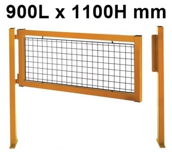 picture of QMP Fully Welded Barrier - Gate Barrier - Mesh Infill - 900L x 1100H mm - [QM-RBGU9011MYXX]