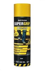 Picture of Rust-Oleum - Safety Yellow SuperGrip Anti-Slip Spray - 500ML - [RU-2444]