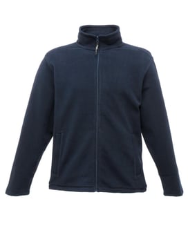 Picture of Regatta Micro Full Zip Fleece - 210 Series Dark Navy Blue Microfleece - BT-TRF557-DNAV