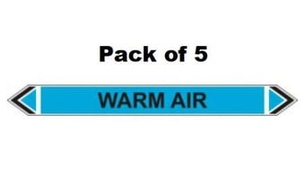 Picture of Flow Marker - Warm Air - Light Blue - Pack of 5 - [CI-13460]