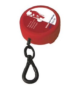 picture of ZERO Red Eos Retractable Tool Holder with the Ability to Connect to a Belt - [XE-AY-003]