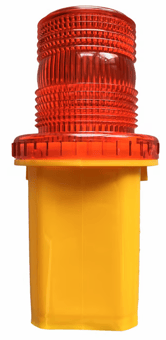 Picture of Way4Now - Red Bright LED Traffic Light - Flashing - Photocell On - Box Deal of 20 - [IH-SHU-WL-01-R] - (HP)