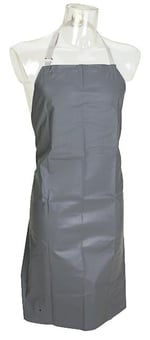 picture of Climax - Grey Neoprene Apron - Complete with Ties - [CL-10-N]