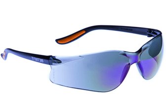 picture of Betafit Merano Anti-Scratch Safety Eyewear Blue Mirror - [BTF-EW1205]