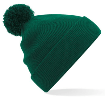 picture of Beechfield Junior Original Pompom Beanie - Bottle Green - [BT-B426B-BGN]