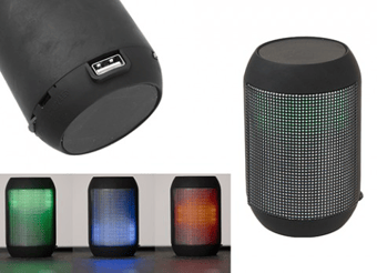 picture of Boom Led Can Bluetooth Speaker - With FM Radio - Same Size and Shape as a Can - [FG-PI-921042] - (DISC-W)