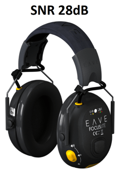 picture of Eave FocusLite 1.0 Level Dependent Ear Defender - Headband Mount - [EAV-HEADBAND1]