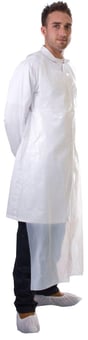 picture of Supertouch - PE Aprons on a Roll of 200 Aprons - White 69x107cm - [ST-40601]