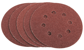 Picture of Amtech 40pcs Mixed Grit Circular Sanding Sheet Set 125mm - [DK-V4096]