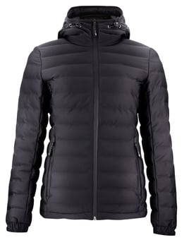 picture of James Harvest Ladies Woodlake Heights Padded Jacket - Black - BT-HAR2121041-H900