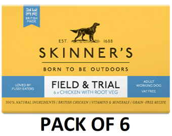picture of Skinners FT Adult Wet Dog Food Chicken & Root Veg 6 x 390g - [CMW-SFTWC0]