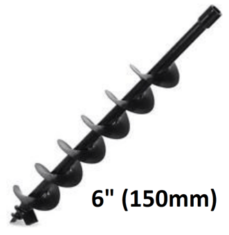 picture of Efco Post Hole Auger Bit 6 Inch - [HC-EA6]