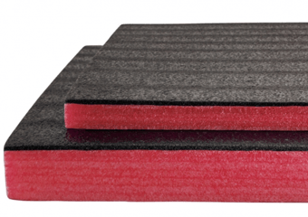 Picture of BiGDUG Essentials Kaizen Foam - 30h x 1200w x 500d mm Approx - Red - [BDU-NPKF30R]