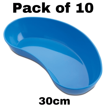 picture of Polypropylene Kidney Dish 30cm - Blue Colour - Pack of 10 - [ML-W287-PACK]
