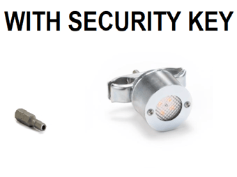 Picture of JC Multilight - 3V Fence Light - 27.64 Lumens - 3mm Thick Passified Steel - With Security Key - JC-FENCELIGHT - (DISC-R)