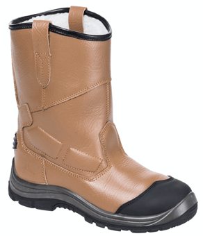 picture of Portwest FT12 - Steelite Rigger Tan Brown Boot Pro S3 CI HRO - [PW-FT12TAR]