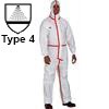 picture of Type 4 - Spray Protection - Disposable Coveralls