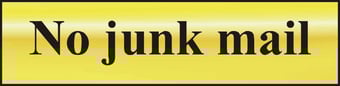 Picture of Spectrum No Junk Mail - POL 200 x 50mm - [SCXO-CI-6059]