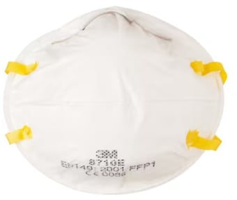 Picture of 3M - P1 CUP-SHAPED Dust/Mist Respirator Mask - Box of 20 - [3M-8710]