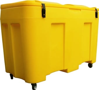 picture of Outdoor Storage Unit 400lt Capacity - With Wheels - Yellow - JO-JBS400-COYE(KIT-103) - (HP)