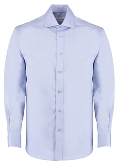picture of Kustom Kit Classic Fit Long Sleeve Premium Oxford Shirt - Light Blue - BT-KK118-LBL