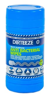 picture of Ecospill Dirteeze Multipurpose Anti-bacterial Wipes Jumbo Tub - Pack of 8 - [EC-HMAXCL250]
