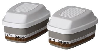 Picture of 3M - Pair of AXP3 Combination Filter Cartridges - For 6000 7500 and 6900 Masks - [3M-6098]