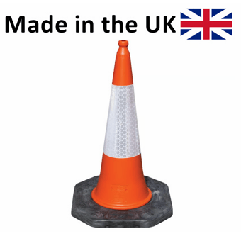 picture of Jsp Dominator 1m Road Traffic Cone with Sealbrite Sleeve - [JS-JBE079-240-600] - (NICE)