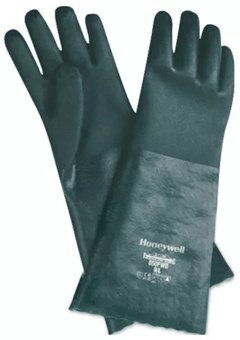 picture of Trawler King Green PVC Coated Chemical Protection Glove - Pair - HW-860FWG