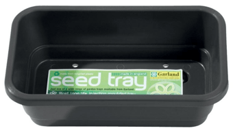 picture of Garland Mini Seed Tray Black With Holes - [GRL-G35B]
