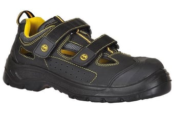Picture of Portwest - FC04 - Compositelite ESD Tagus Black Sandal - [PW-FC04BKR]