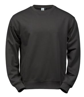 picture of Tee Jays Men's Power Sweatshirt - Brushed Inside - Dark Grey - BT-TJ5100-DGRY