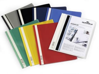 Picture of Durable - DURAPLUS Presentation Folder - Assorted - Pack of 25 - [DL-257900]