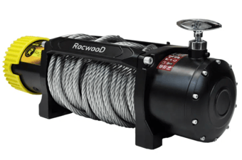 picture of Rocwood Electric Winch Steel Rope - 135000lbs - [SG-RW13500STR]