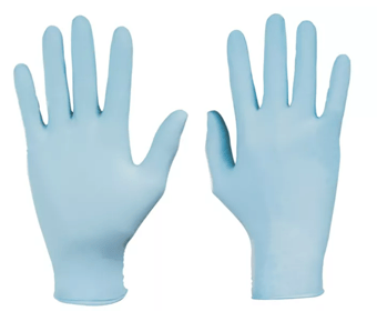 Picture of Dermatril 740 Nitrile Disposable Chemical Gloves - Box of 50 Pairs - HW-074008081C