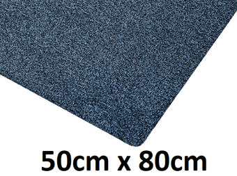 picture of Lexington Highly Absorbent Entrance Mat Blue - 50cm x 80cm - [BLD-LX2232BU]