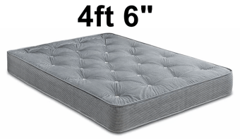 picture of Alba Standard Contract Soft to Medium Open Coil Spring Mattress - 4ft 6" - [ABF-ABD-STCO-46]
