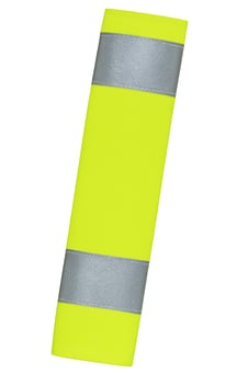 picture of Way4Now - Yellow Hi Vis Car Seat Belt Cover - [SHU-E-BC-01-Y]