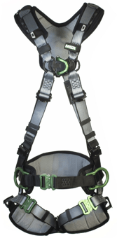 picture of MSA V-FIT Safety Harness Back/Chest/Hip D-Ring With Waist Belt XS - [MS-10206545]