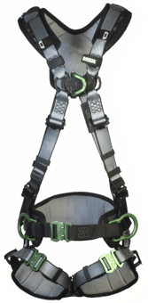 Picture of MSA V-FIT Safety Harness Back/Chest/Hip D-Ring With Waist Belt XS - [MS-10206545]