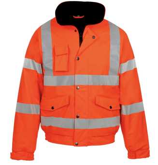 Picture of Hi Vis Orange Storm-Flex PU Bomber Jacket - GO/RT 3279 - ST-37281